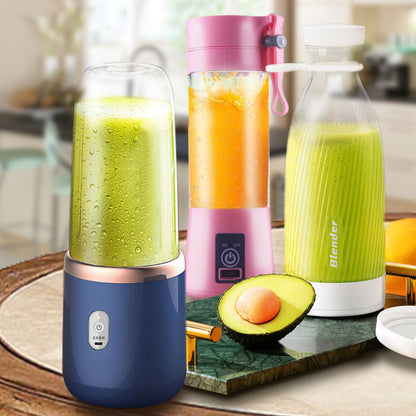 Portable USB Rechargeable Mini Juicer Blender