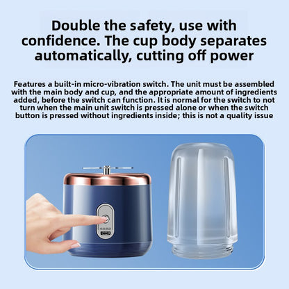 Portable USB Rechargeable Mini Juicer Blender