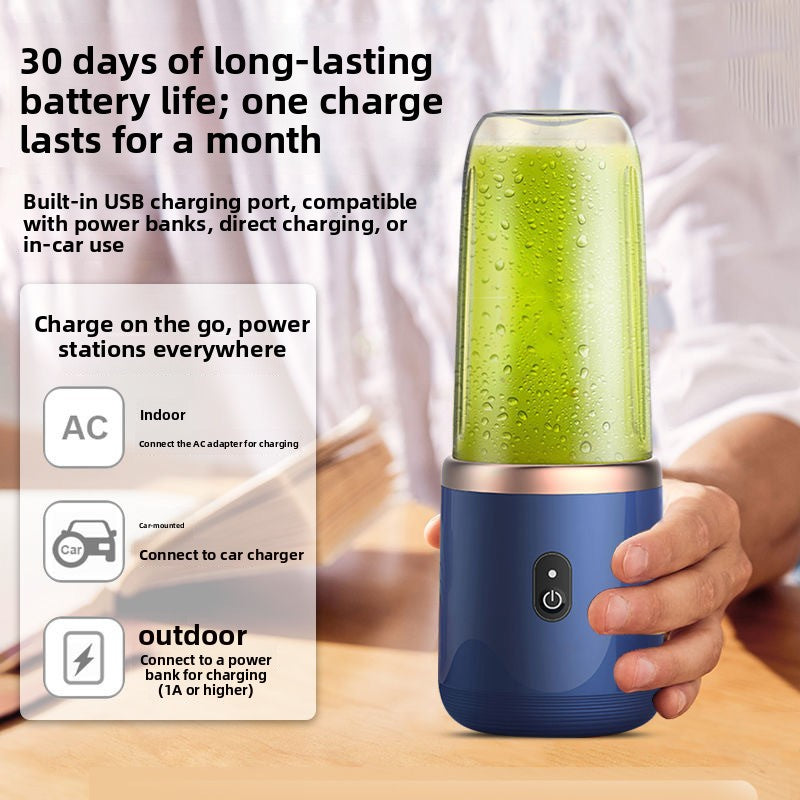 Portable USB Rechargeable Mini Juicer Blender
